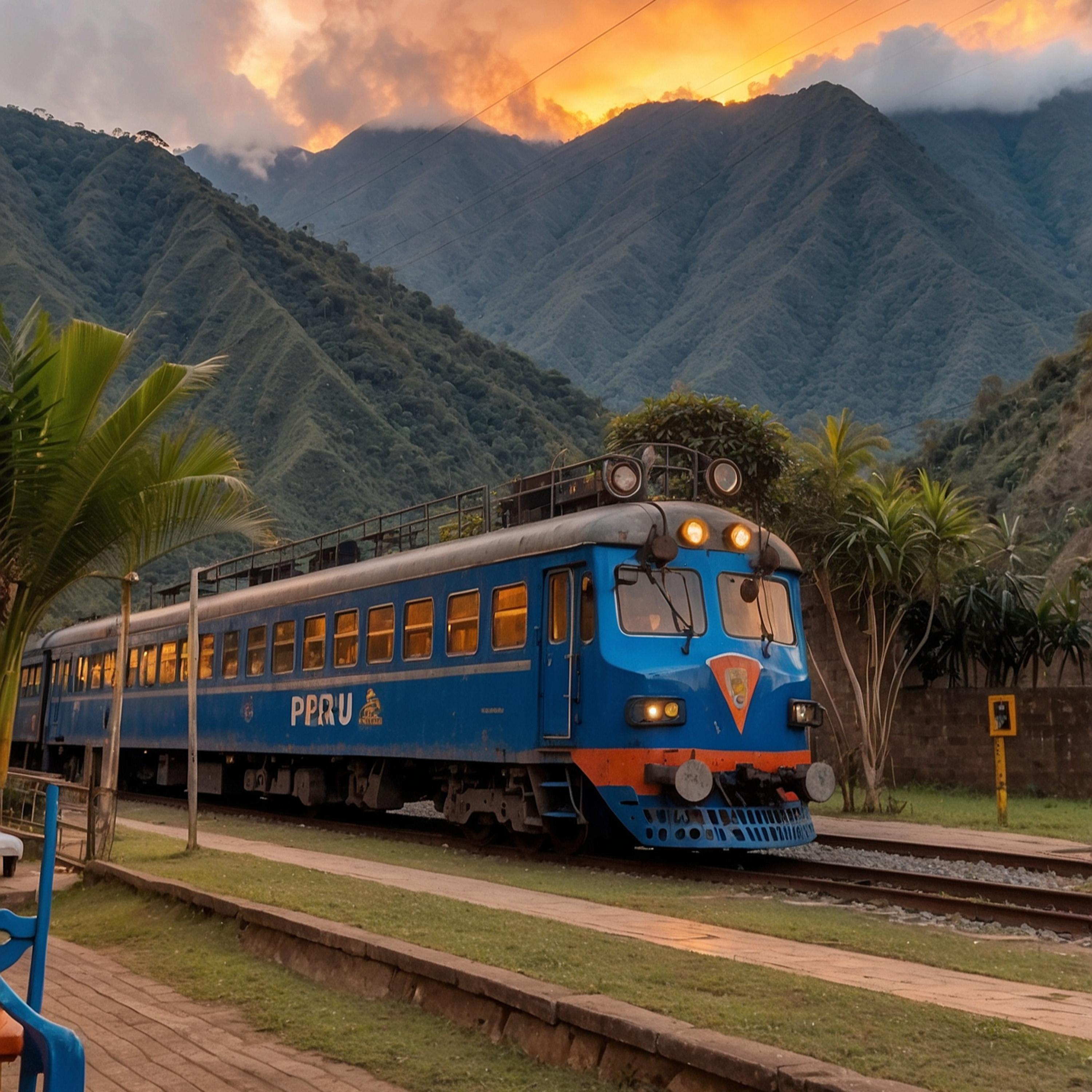Machu Picchu Train - 10 Hours Sleep Sound