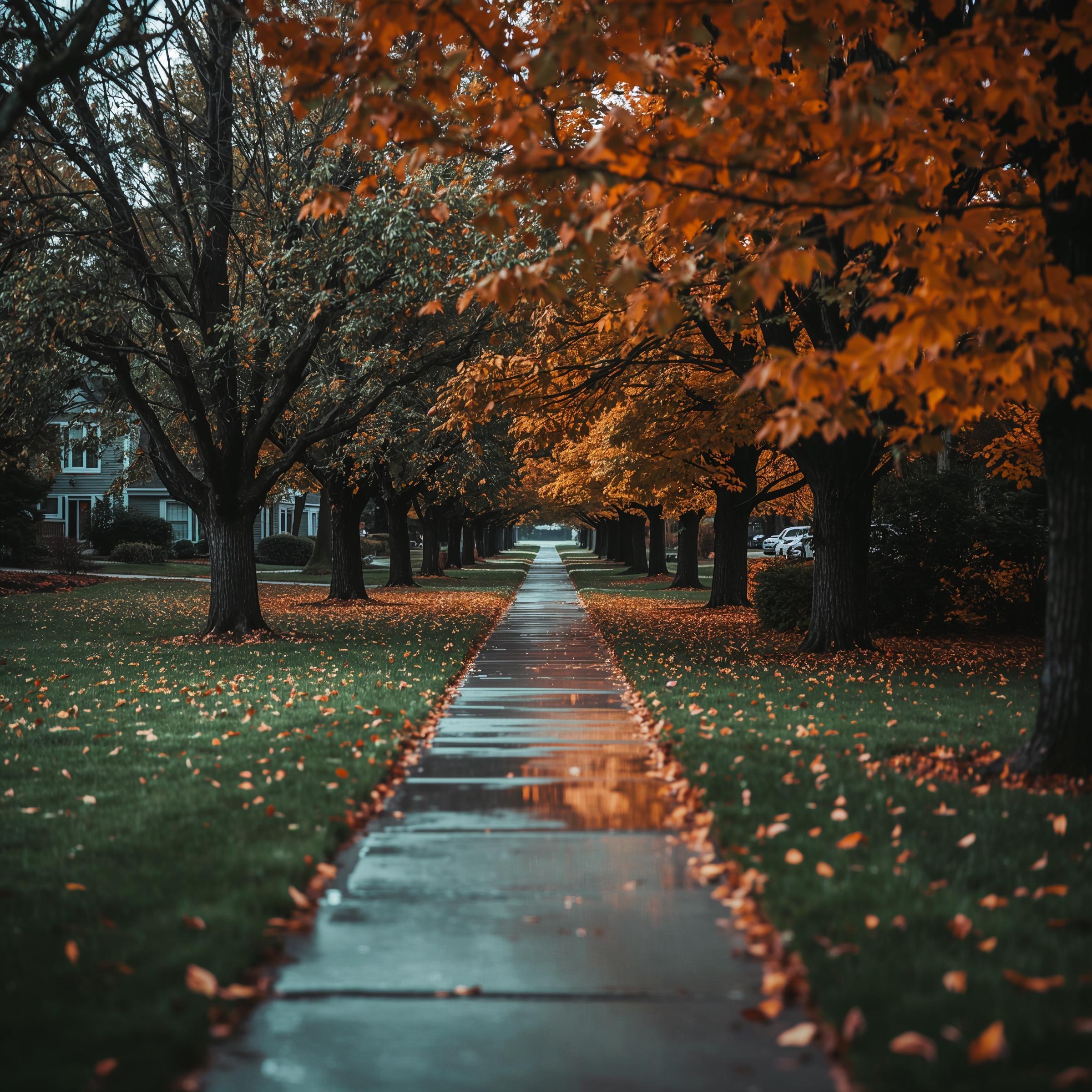 Sidewalk Rain - 10 Hours Sleep Sound